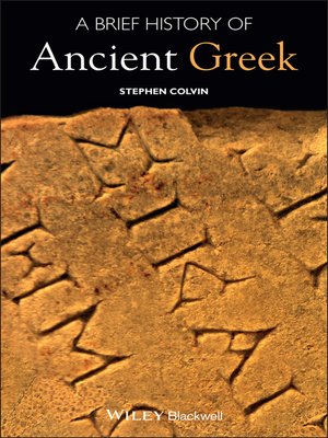 cover image of A Brief History of Ancient Greek